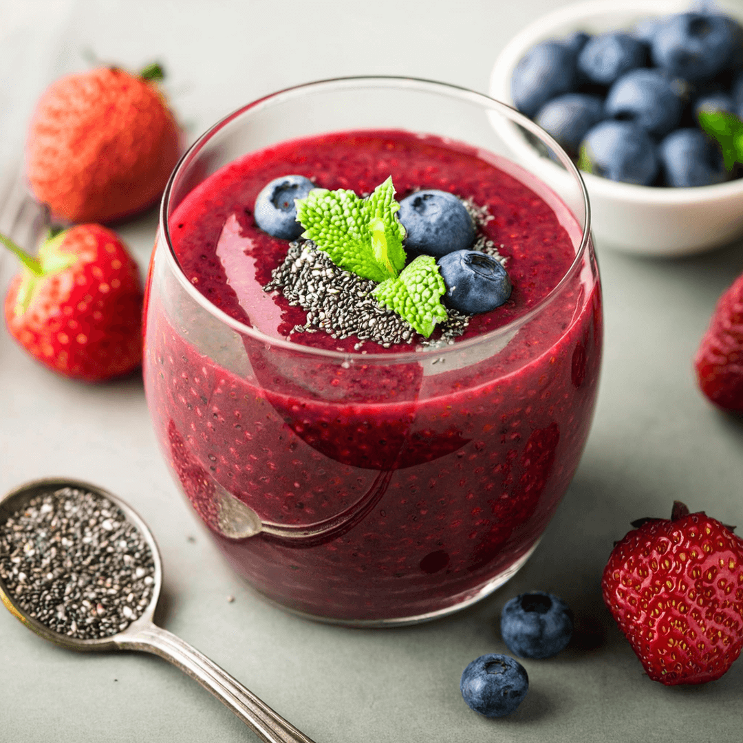 Berry Smoothie with Chia